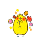 しろくまとひよこ（個別スタンプ：29）