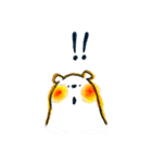 しろくまとひよこ（個別スタンプ：33）