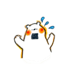 しろくまとひよこ（個別スタンプ：34）