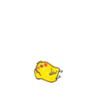 しろくまとひよこ（個別スタンプ：37）