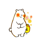 しろくまとひよこ（個別スタンプ：39）