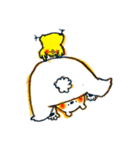 しろくまとひよこ（個別スタンプ：40）