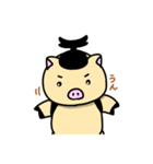 アニマル昆虫〜カブタムシ（個別スタンプ：1）
