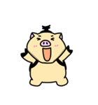 アニマル昆虫〜カブタムシ（個別スタンプ：8）
