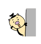 アニマル昆虫〜カブタムシ（個別スタンプ：12）