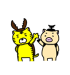 アニマル昆虫〜カブタムシ（個別スタンプ：33）