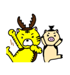 アニマル昆虫〜カブタムシ（個別スタンプ：34）