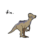 しゃべるパキケファロサウルス（個別スタンプ：22）