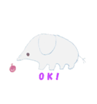 ゆるゆる ペン画スタンプ。（個別スタンプ：17）