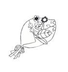 クラフトじゃないふたり。（個別スタンプ：9）
