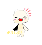 毛玉マスクスタンプ（個別スタンプ：5）