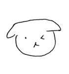 しろいくまのようないきもの（個別スタンプ：5）