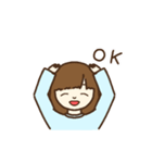 みずいろちゃんのスタンプ（個別スタンプ：4）