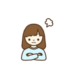 みずいろちゃんのスタンプ（個別スタンプ：5）