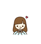みずいろちゃんのスタンプ（個別スタンプ：16）