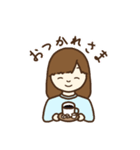 みずいろちゃんのスタンプ（個別スタンプ：25）