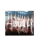 食肉市場（個別スタンプ：25）