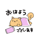 ほんわか真面目犬 きび（個別スタンプ：3）