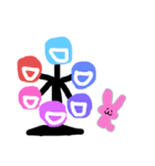 ピンクのうさぎたち（個別スタンプ：12）