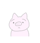 ゆるいぶたさん1（個別スタンプ：4）