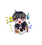 自称"美術室の精霊"「COLORS」スタンプ（個別スタンプ：4）