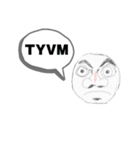 ENGLISH funny stamp（個別スタンプ：2）