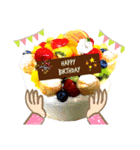 フラワー日常言葉（個別スタンプ：8）