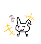 うさぎのピョンとうさでーす。（個別スタンプ：6）