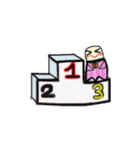 元気いっぱいなしゃとるーず2（個別スタンプ：16）