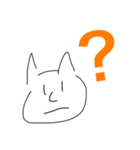 ネコですが。（個別スタンプ：6）