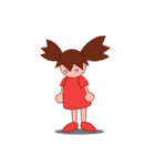 旅する女の子（個別スタンプ：1）