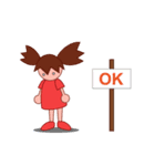 旅する女の子（個別スタンプ：5）