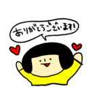 おかっぱ女子の日常スタンプ2（個別スタンプ：40）