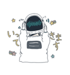 金星人ちゃんと宇宙飛行士くん（個別スタンプ：11）