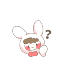 白うさぎモコ（個別スタンプ：6）