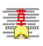 天使と悪魔のドット絵スタンプ（個別スタンプ：12）