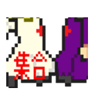 天使と悪魔のドット絵スタンプ（個別スタンプ：15）