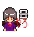 天使と悪魔のドット絵スタンプ（個別スタンプ：17）