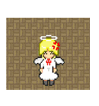 天使と悪魔のドット絵スタンプ（個別スタンプ：33）