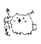 ふわまるポメラニアン（個別スタンプ：1）