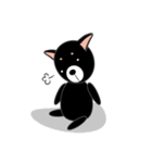 シュールな豆柴のぬいぐるみ犬 ”LIN"（個別スタンプ：24）