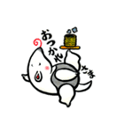 踊るコアリクイ（個別スタンプ：7）