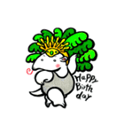 踊るコアリクイ（個別スタンプ：11）