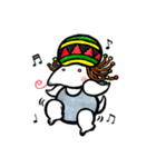 踊るコアリクイ（個別スタンプ：14）