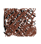 悩み？あらら 迷い？（個別スタンプ：6）
