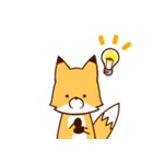 きつね君の日常（個別スタンプ：9）