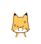 きつね君の日常（個別スタンプ：16）