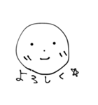シンプルスタンプ マルコくん（個別スタンプ：3）