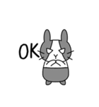 ウサギのみーさん（個別スタンプ：2）