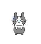 ウサギのみーさん（個別スタンプ：10）